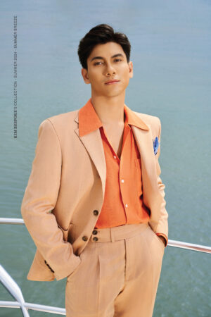 SUMMER BREEZE | PEACH SUIT - A VIBRANT SHADE FOR GENTLEMEN WHO LOVE TO CONQUER